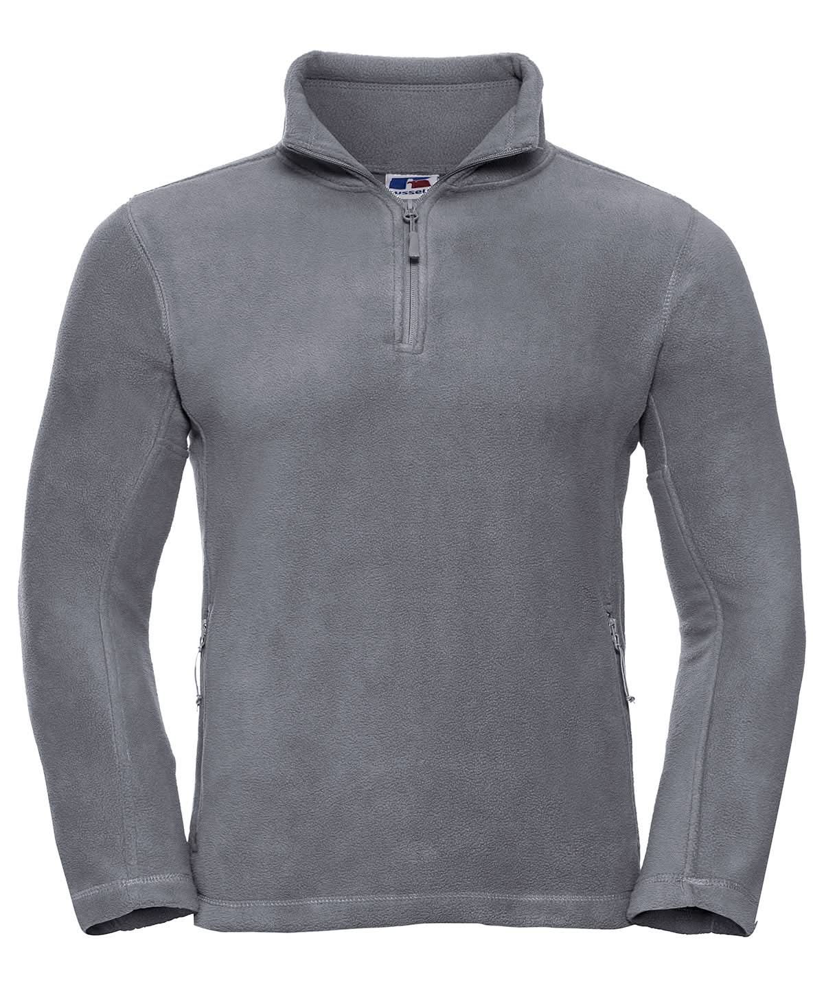 Russell Europe zip outdoor fleece 8740M - Convoy Grey - Customisable Fleece