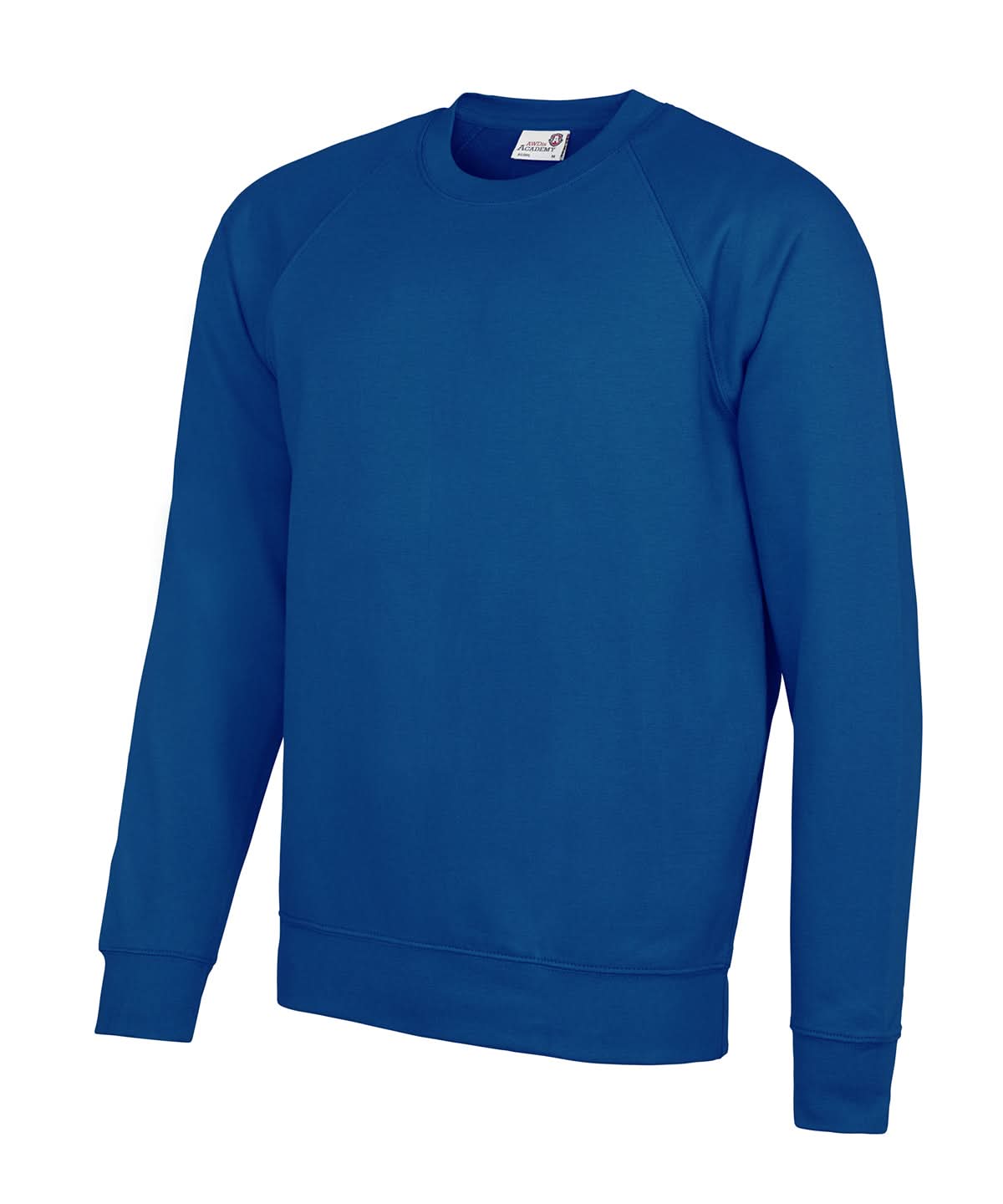 AWDis Academy Senior Academy raglan sweatshirt AC001 - Academy Deep Royal - Customisable Sweatshirts