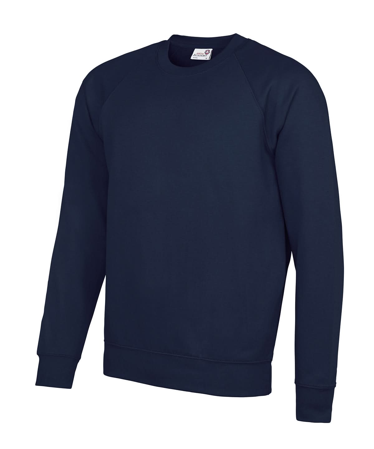 AWDis Academy Senior Academy raglan sweatshirt AC001 - Academy Navy - Customisable Sweatshirts