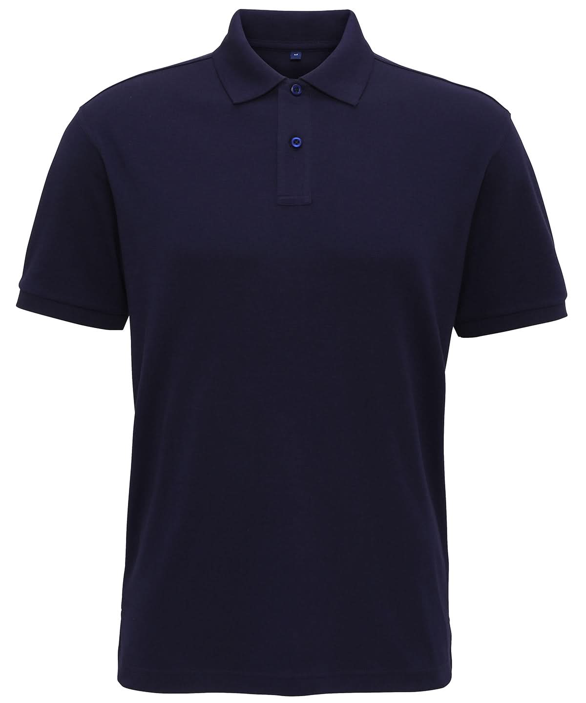 Asquith & Fox Mens super smooth knit polo AQ005 - Navy - Customisable Polos