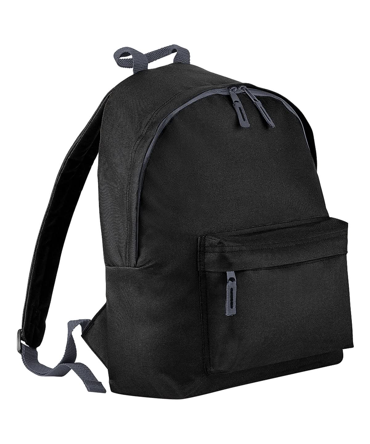 Bagbase Junior fashion backpack B125J - Black One size - Customisable Bags