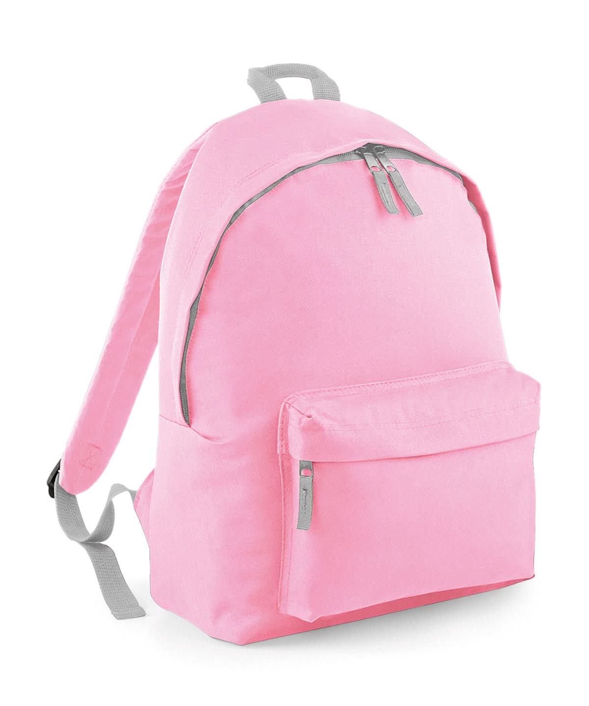 Bagbase Junior fashion backpack B125J - Classic Pink Light Grey One size - Customisable Bags