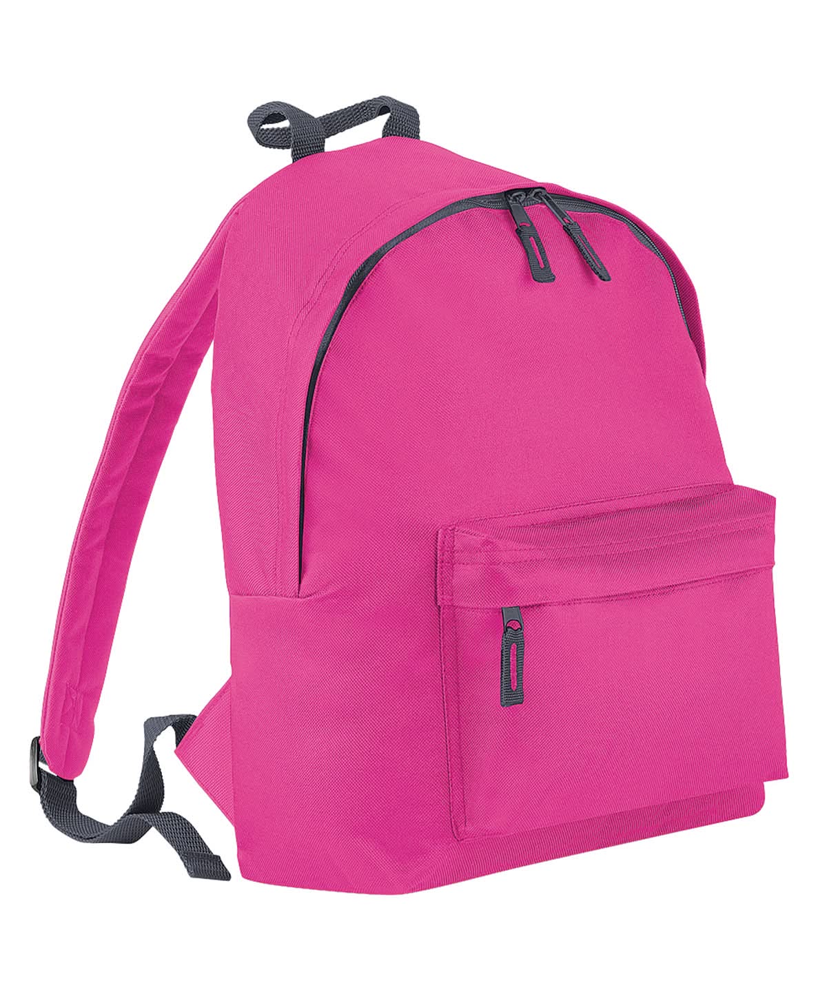 Bagbase Junior fashion backpack B125J - Fuchsia Graphite Grey One size - Customisable Bags