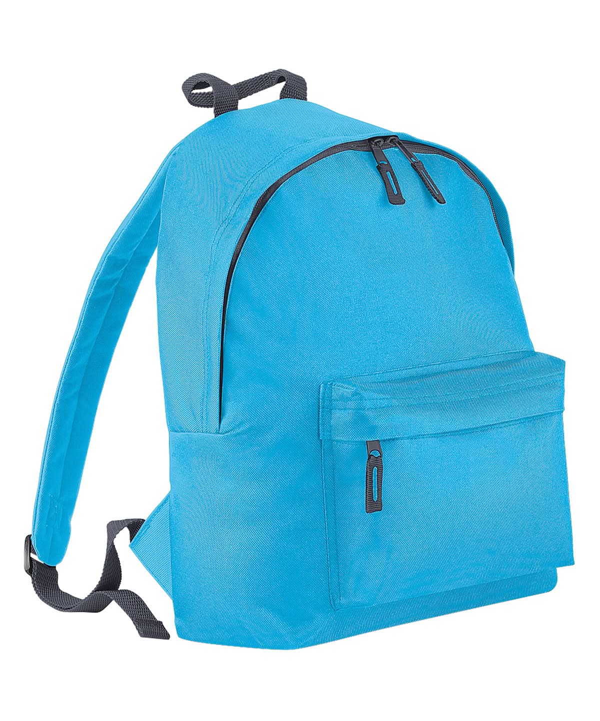 Bagbase Junior fashion backpack B125J - Surf Blue Graphite grey One size - Customisable Bags