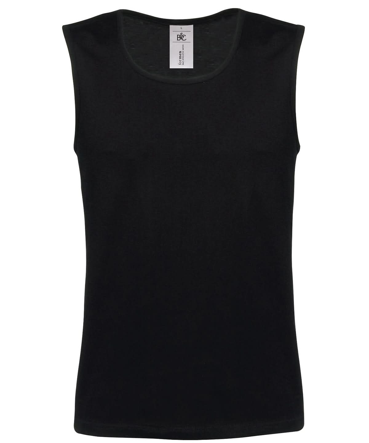 B&C Collection Athletic move BA110 - Black - Customisable T-Shirts