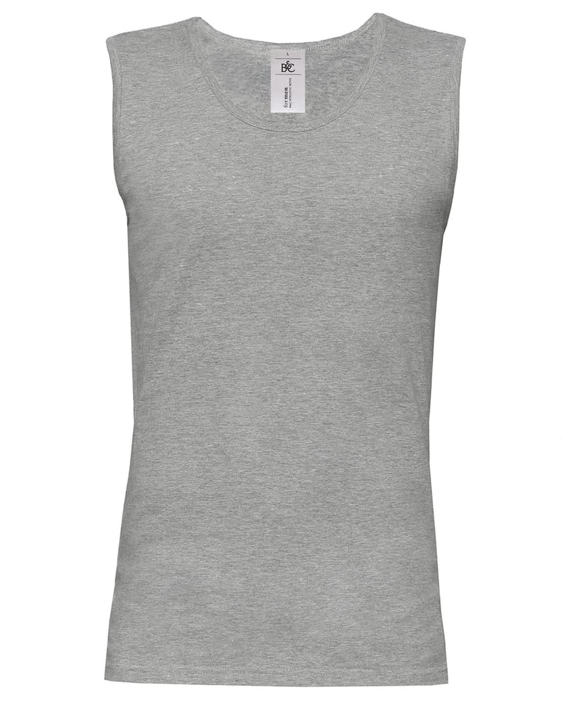 B&C Collection Athletic move BA110 - Sport Grey - Customisable T-Shirts