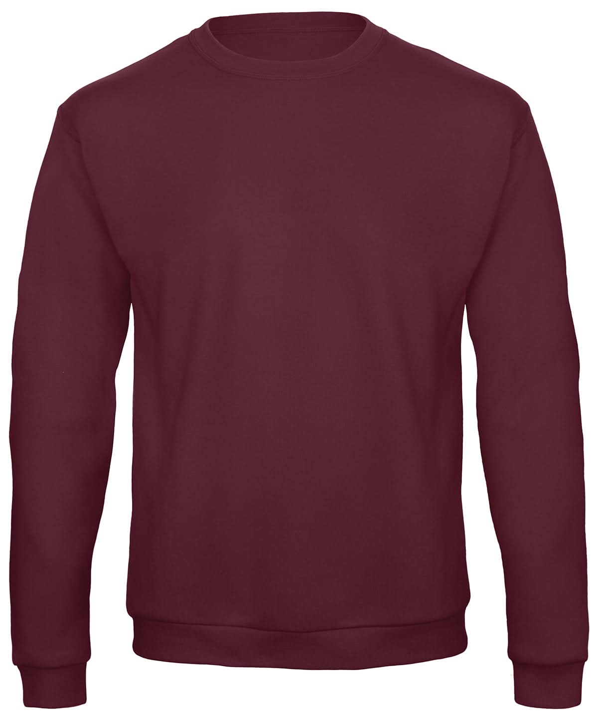 B&C Collection ID202 5050 sweatshirt BA409 - Burgundy - Customisable Sweatshirts