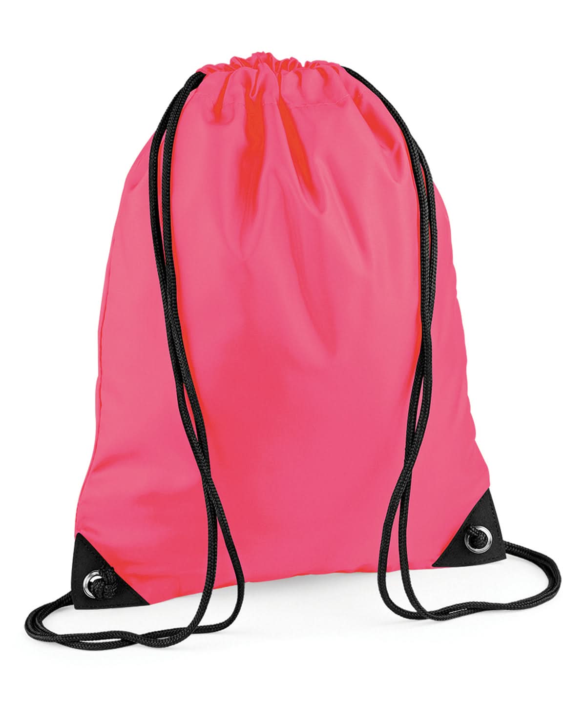 Bagbase Premium gymsac BG010 - Fluorescent Pink One size - Customisable Bags