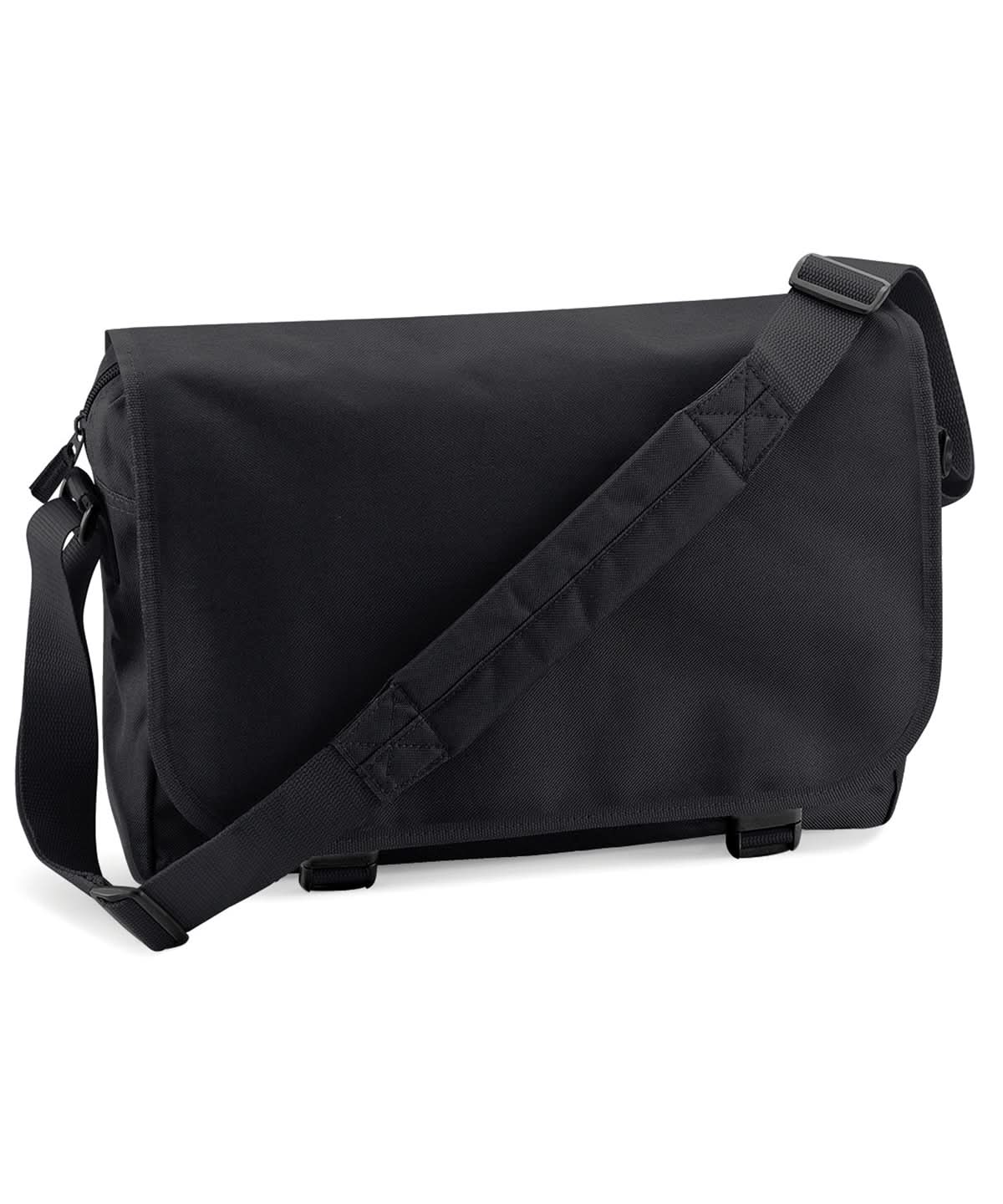 Bagbase Messenger bag BG021 - Black One size - Customisable Bags