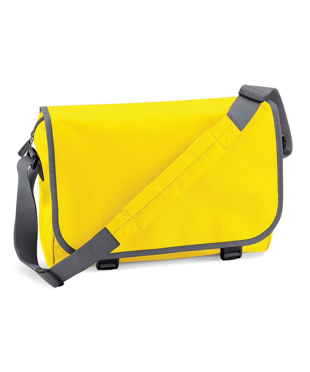 Bagbase Messenger bag BG021 - Yellow Graphite Grey One size - Customisable Bags