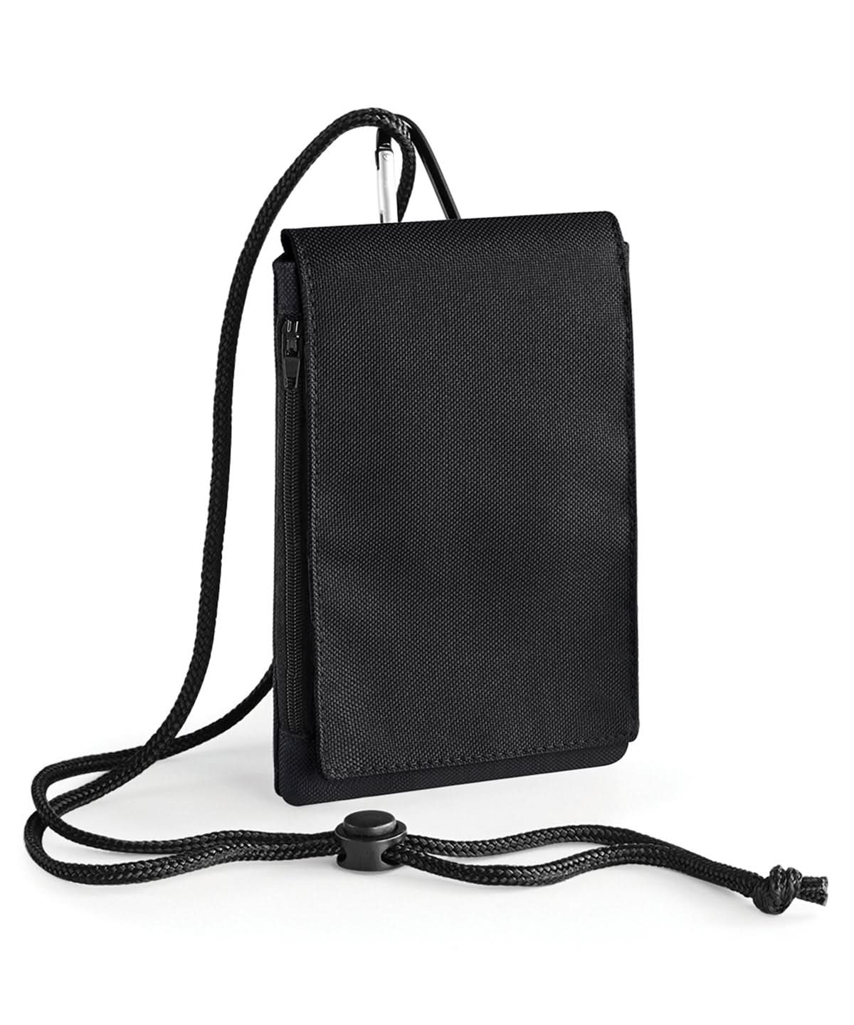 Bagbase Phone pouch XL bg049 - Black One size - Customisable Phone Holders