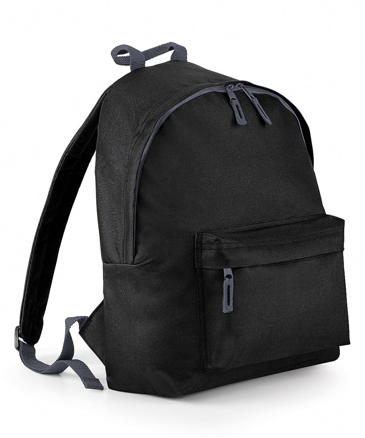 Bagbase Original fashion backpack BG125 - Black One size - Customisable Bags