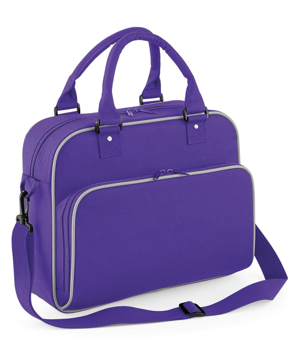Bagbase Junior dance bag BG145 - Purple Light Grey One size - Customisable Bags