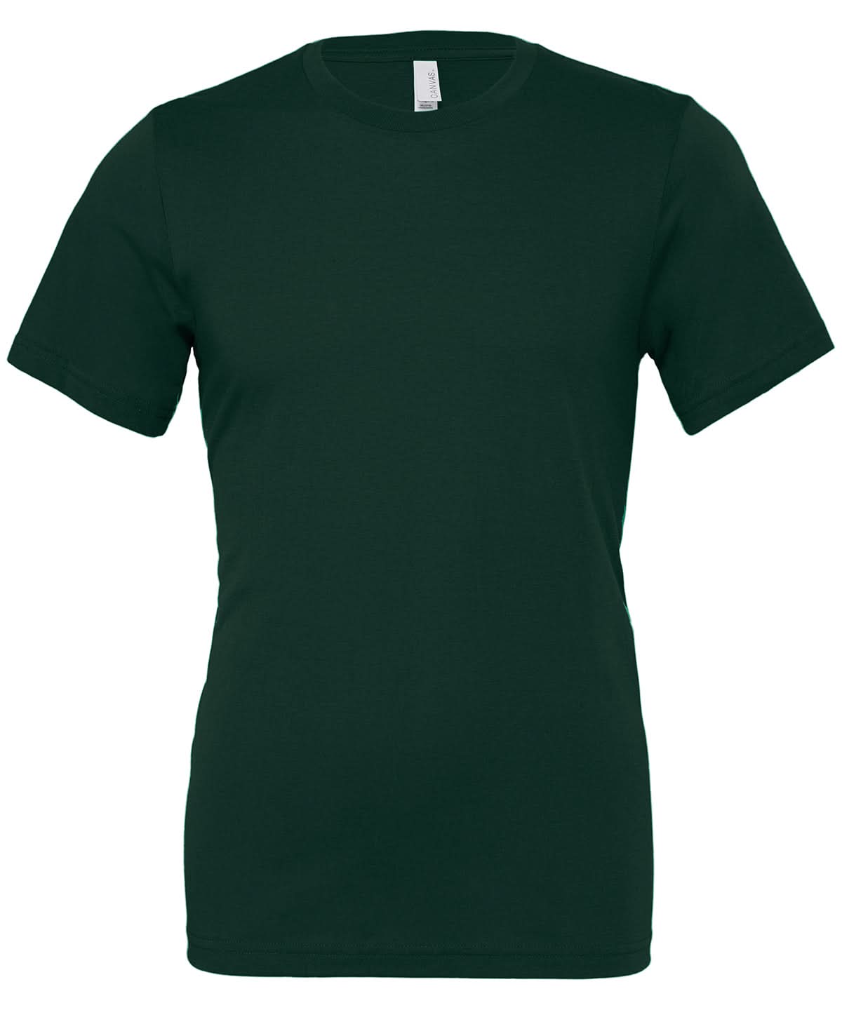 Bella Canvas Unisex Jersey crew neck t shirt Forest CV001 - Forest - Customisable T-Shirts