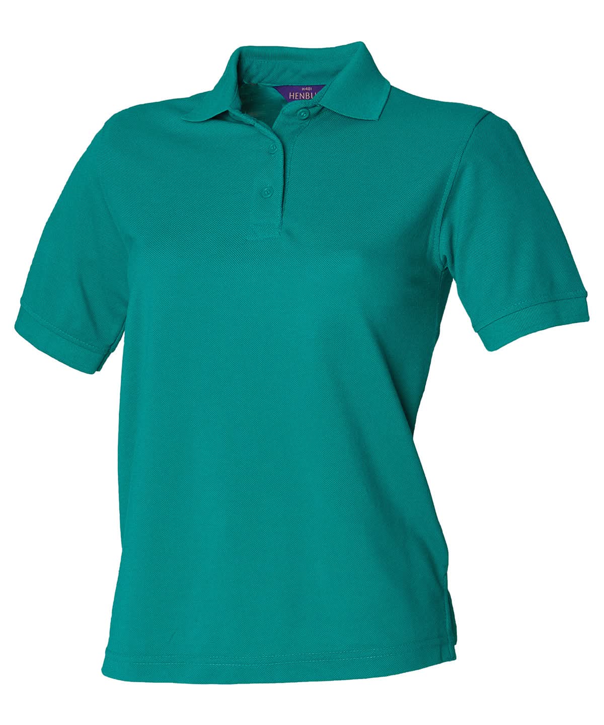 Henbury WomenS 6535 Polo Shirt HB401 - Jade - Customisable Polos