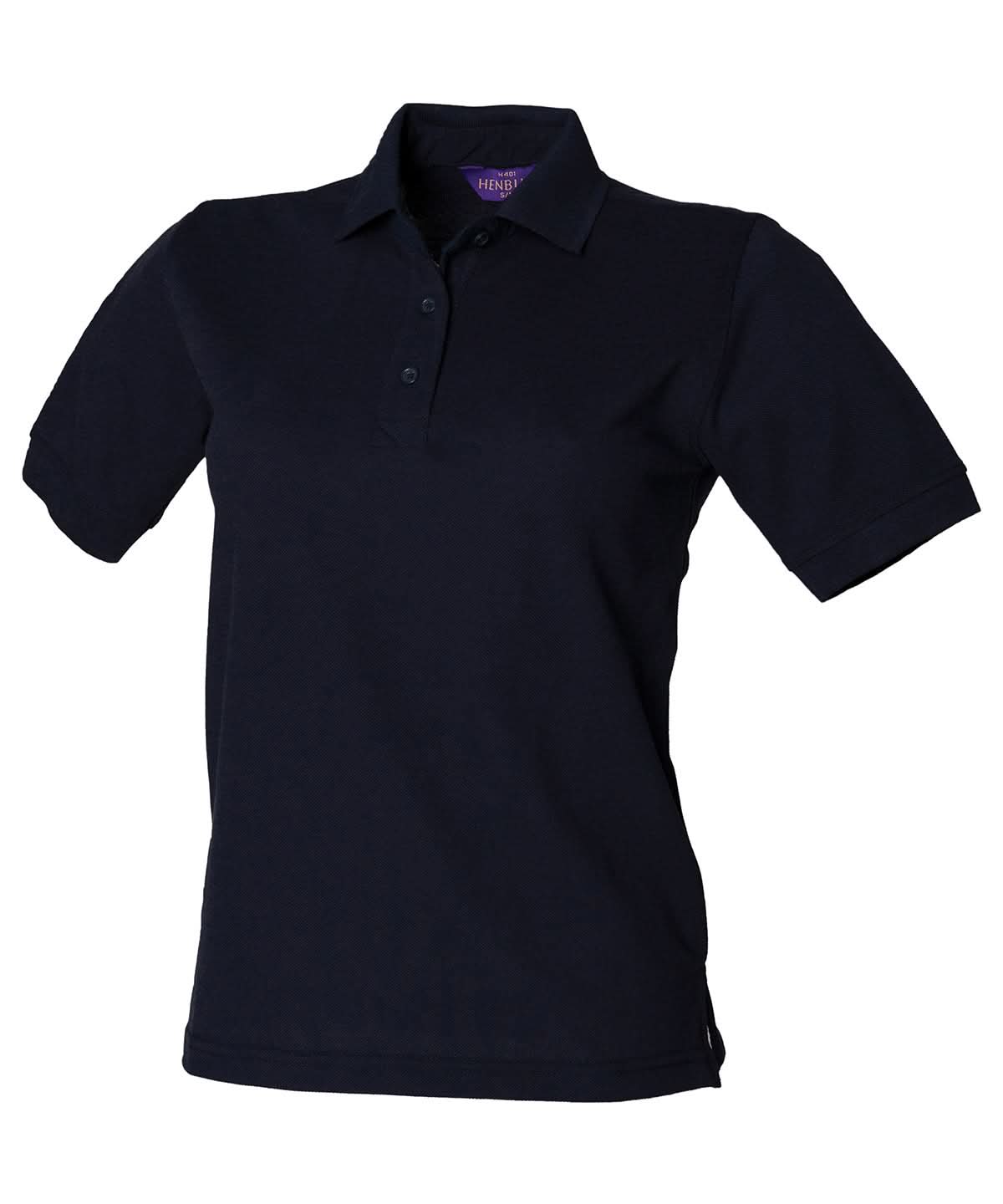 Henbury WomenS 6535 Polo Shirt HB401 - Navy - Customisable Polos
