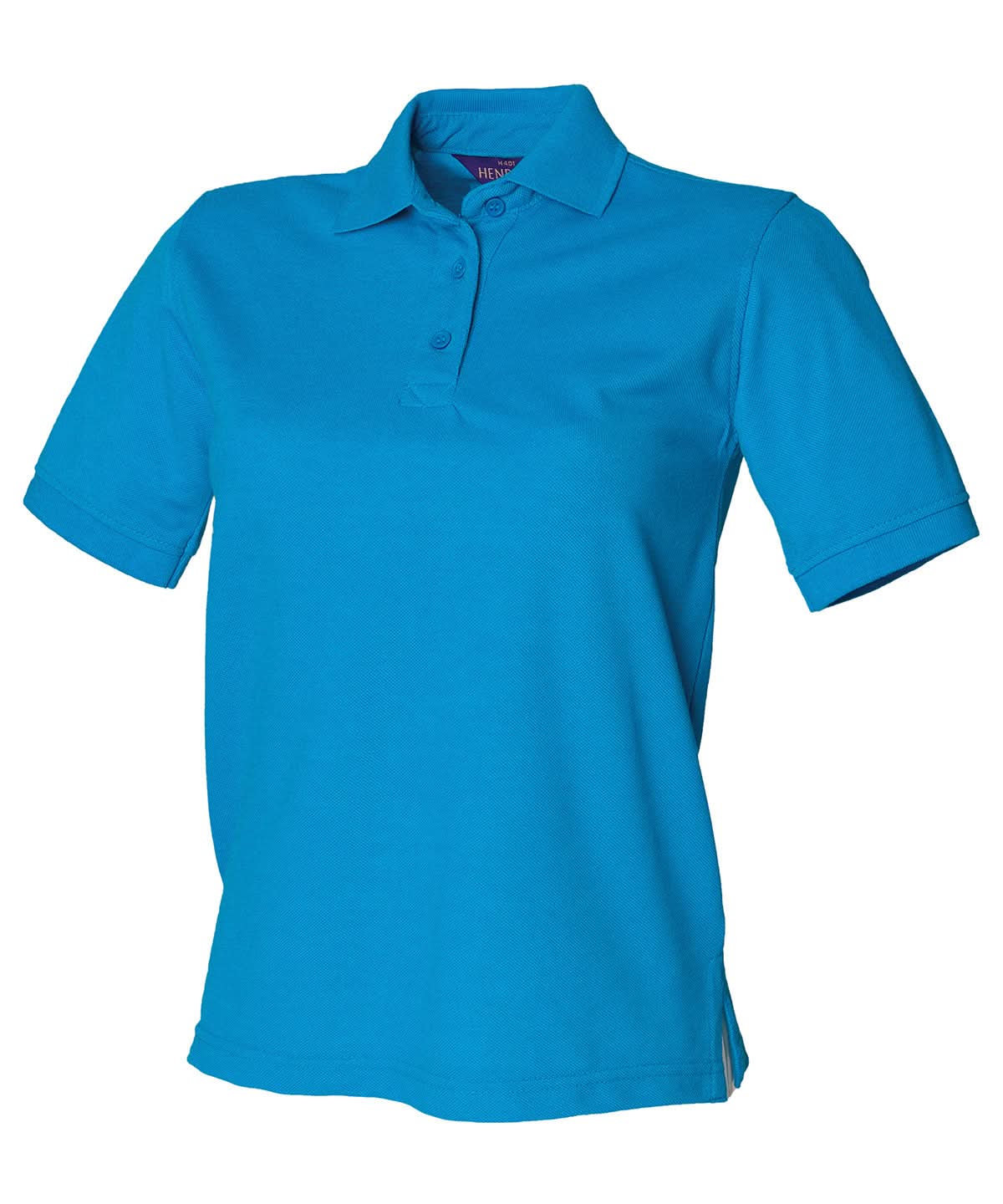 Henbury WomenS 6535 Polo Shirt HB401 - Sapphire Blue - Customisable Polos