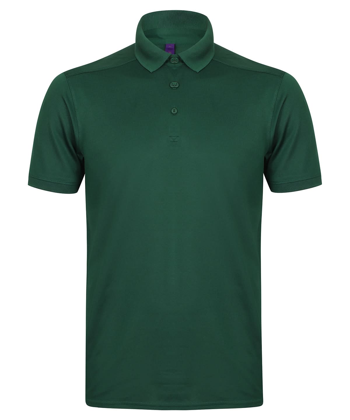 Henbury Stretch Polo Shirt With Wicking Finish Slim Fit HB460 - Bottle - Customisable Polos