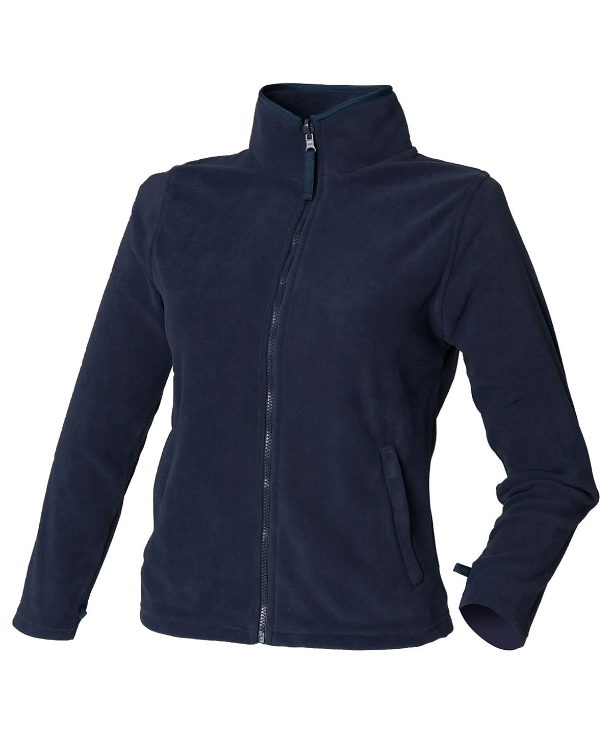 Henbury WomenS Microfleece Jacket HB851 - Navy - Customisable Jackets