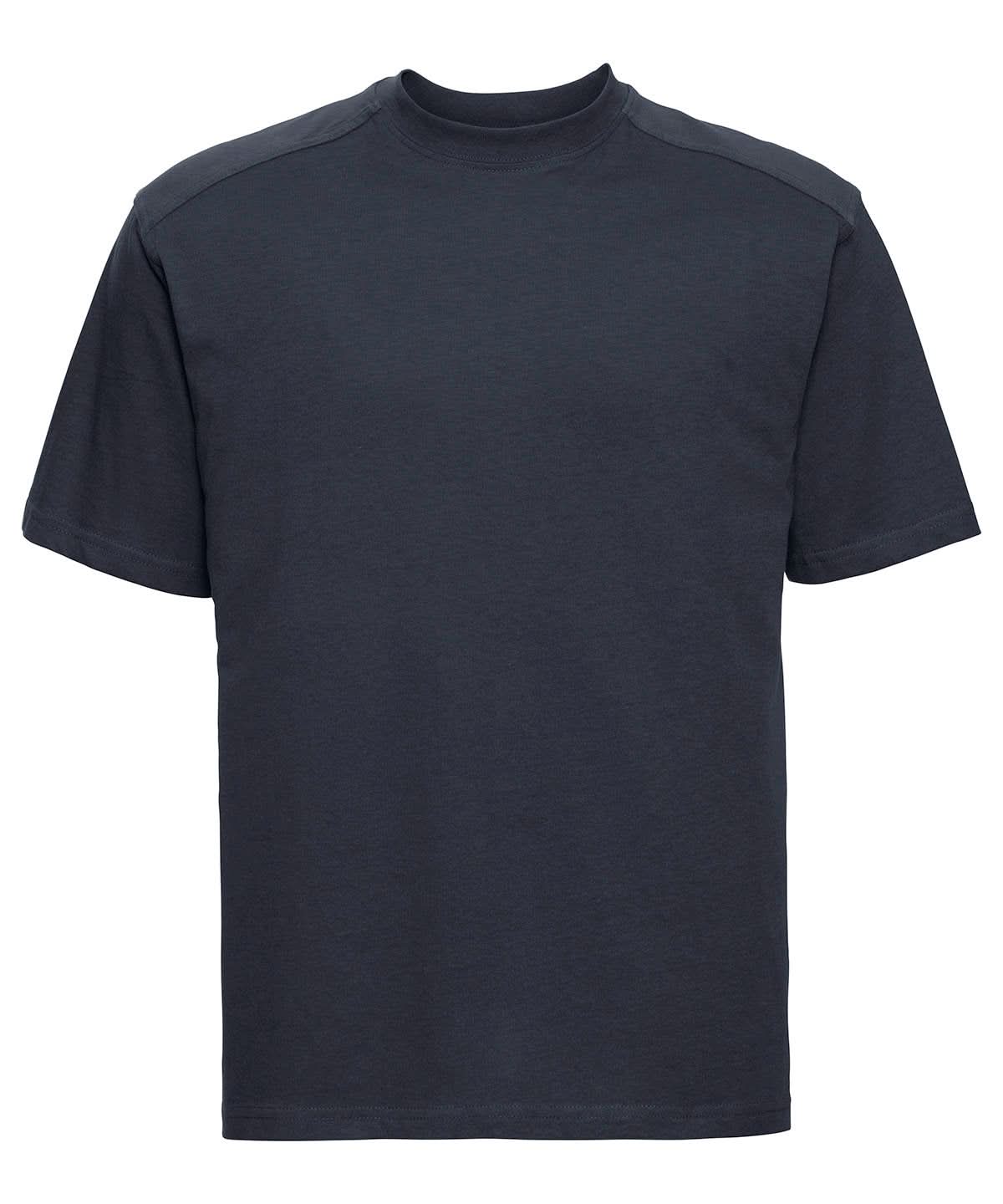 Russell Short Sleeve Europe Workwear t shirt J010M - French Navy - Customisable T-Shirts