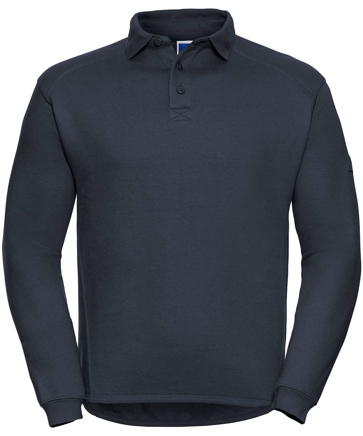 Russell Europe Heavy duty collar sweatshirt J012M - French Navy - Customisable Sweatshirts