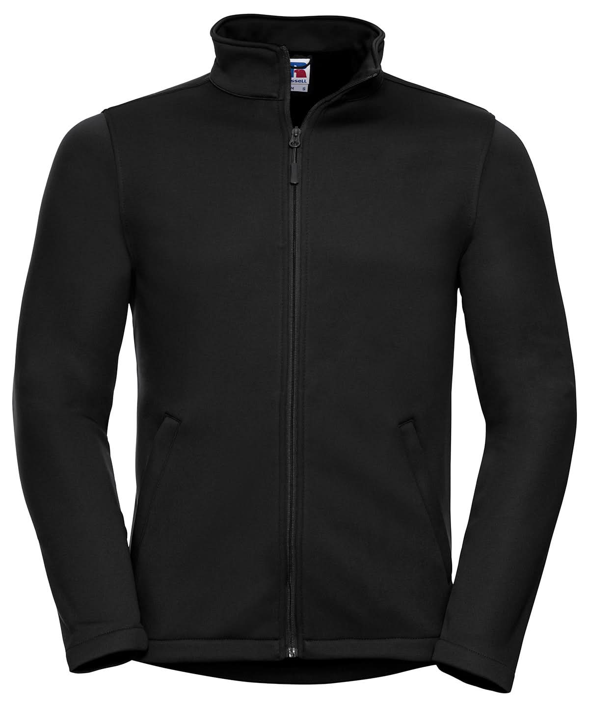 Russell Europe Smart softshell jacket J040M - Black - Customisable Softshell Jacket