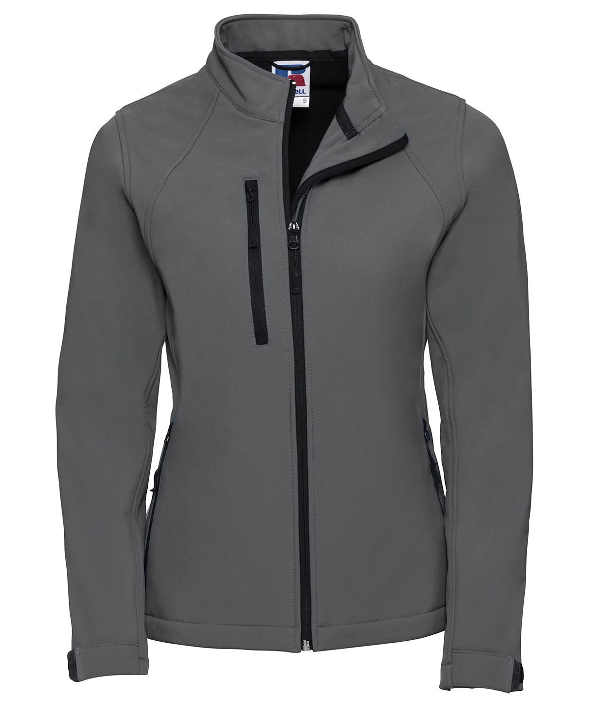 Russell Europe Womens softshell jacket J140F - Titanium - Customisable Softshell Jacket