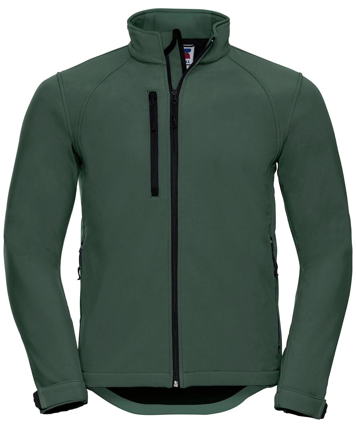 Russell Europe Softshell jacket J140M - Bottle Green - Customisable Softshell Jacket