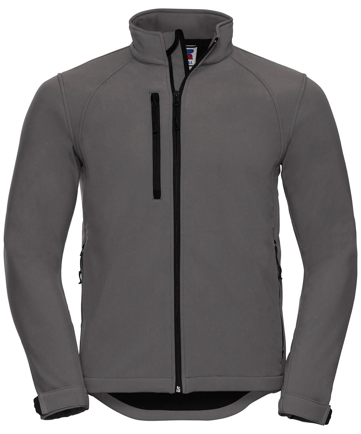 Russell Europe Softshell jacket J140M - Titanium - Customisable Softshell Jacket