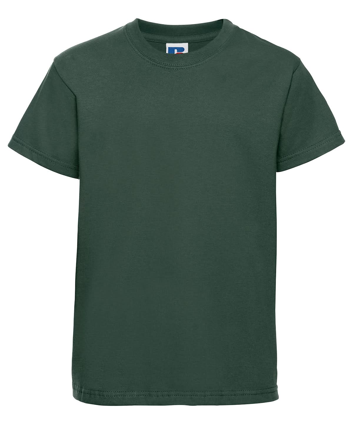 Russell Short Sleeve Europe Kids t shirt J180B - Bottle Green - Customisable T-Shirts
