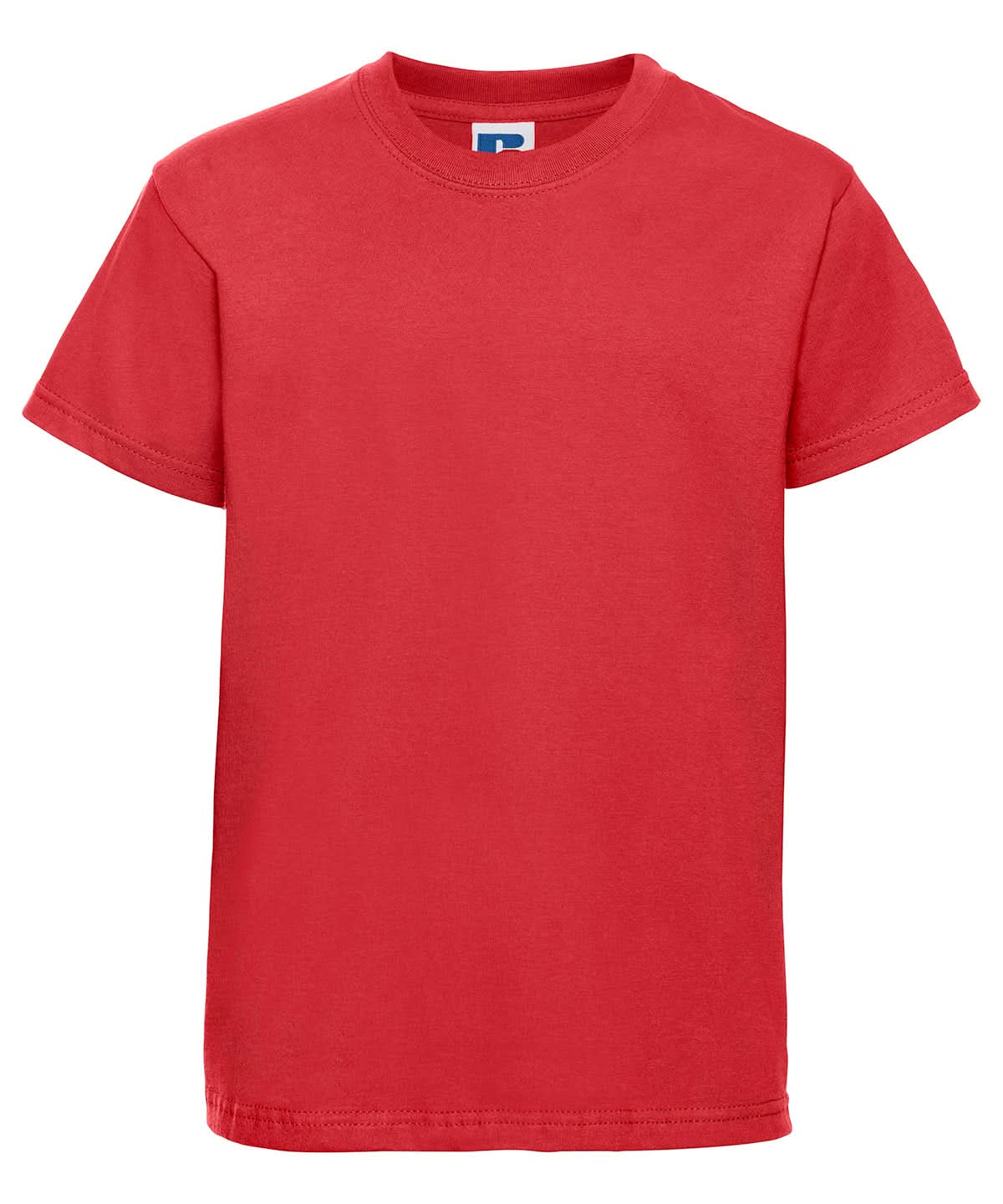 Russell Short Sleeve Europe Kids t shirt J180B - Bright Red - Customisable T-Shirts