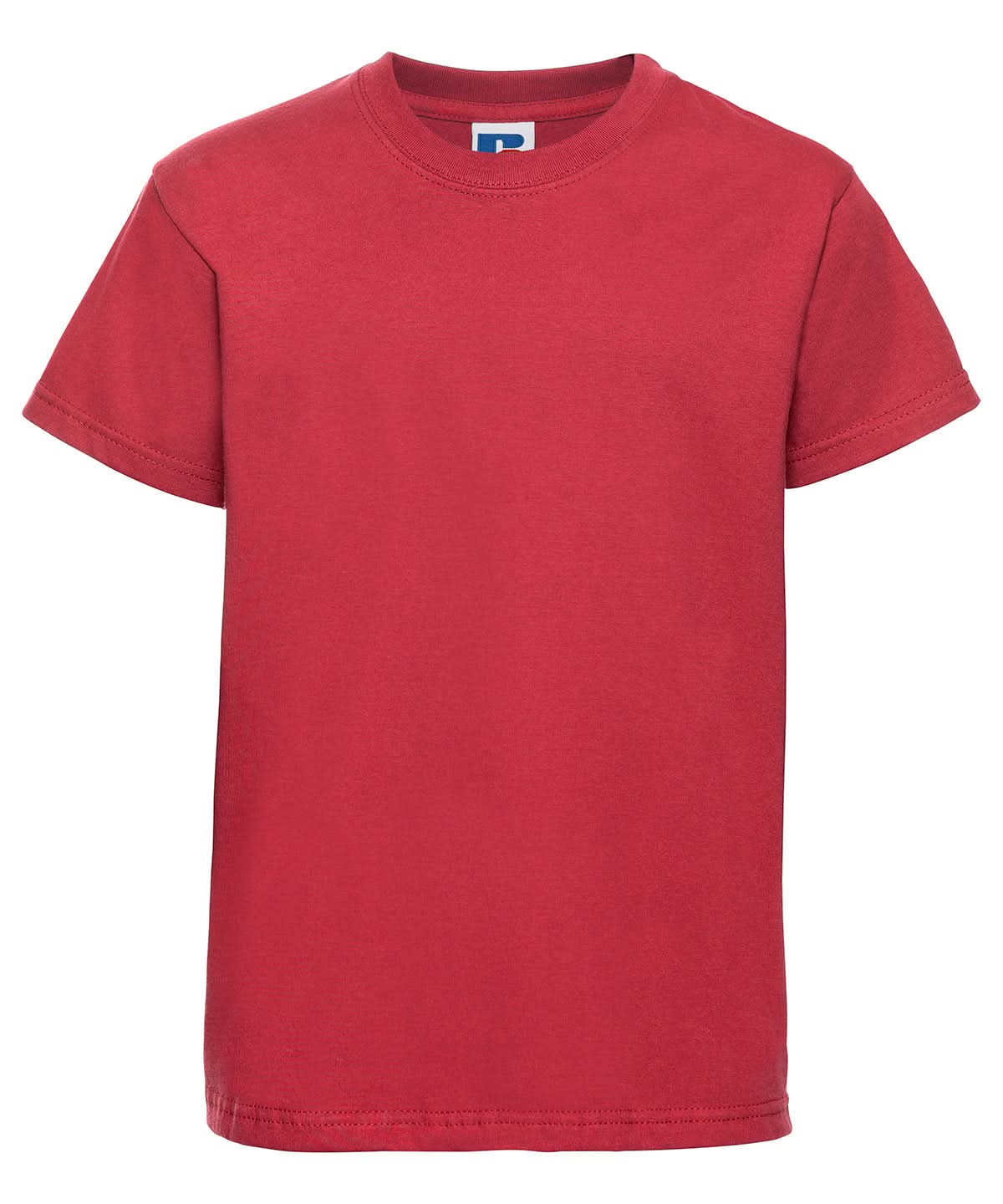 Russell Short Sleeve Europe Kids t shirt J180B - Classic Red - Customisable T-Shirts