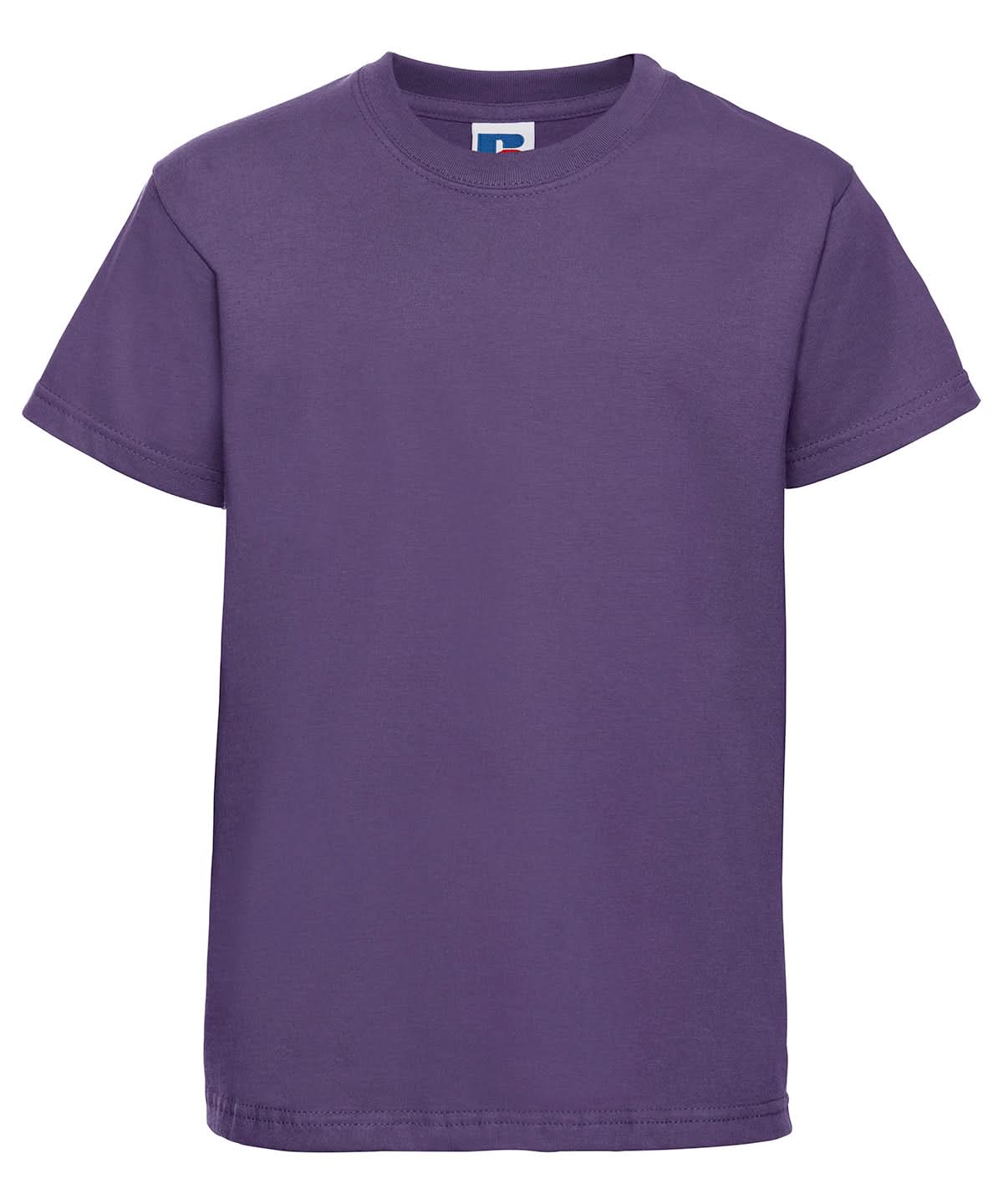Russell Short Sleeve Europe Kids t shirt J180B - Purple - Customisable T-Shirts