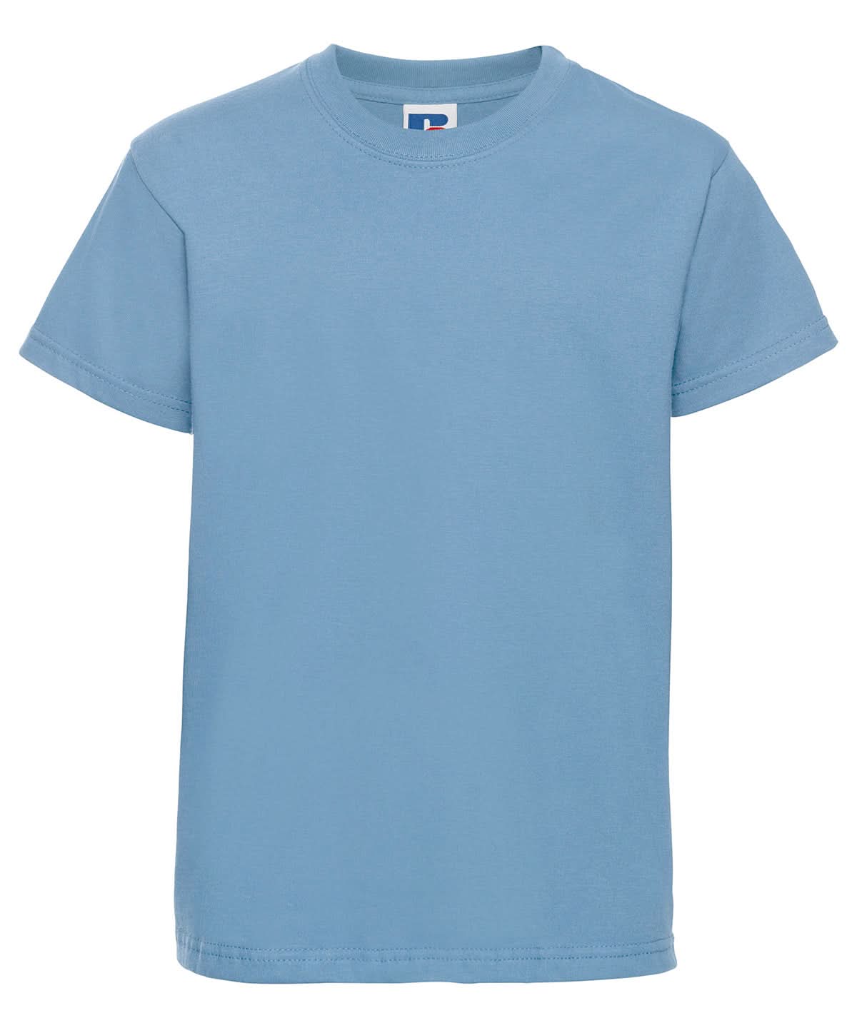 Russell Short Sleeve Europe Kids t shirt J180B - Sky - Customisable T-Shirts