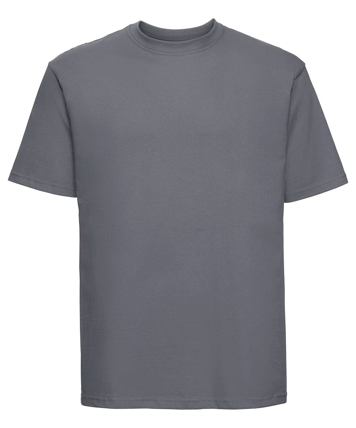 Russell Short Sleeve Europe Super Ringspun Classic T Shirt Convoy Grey J180M - Convoy Grey - Customisable T-Shirt