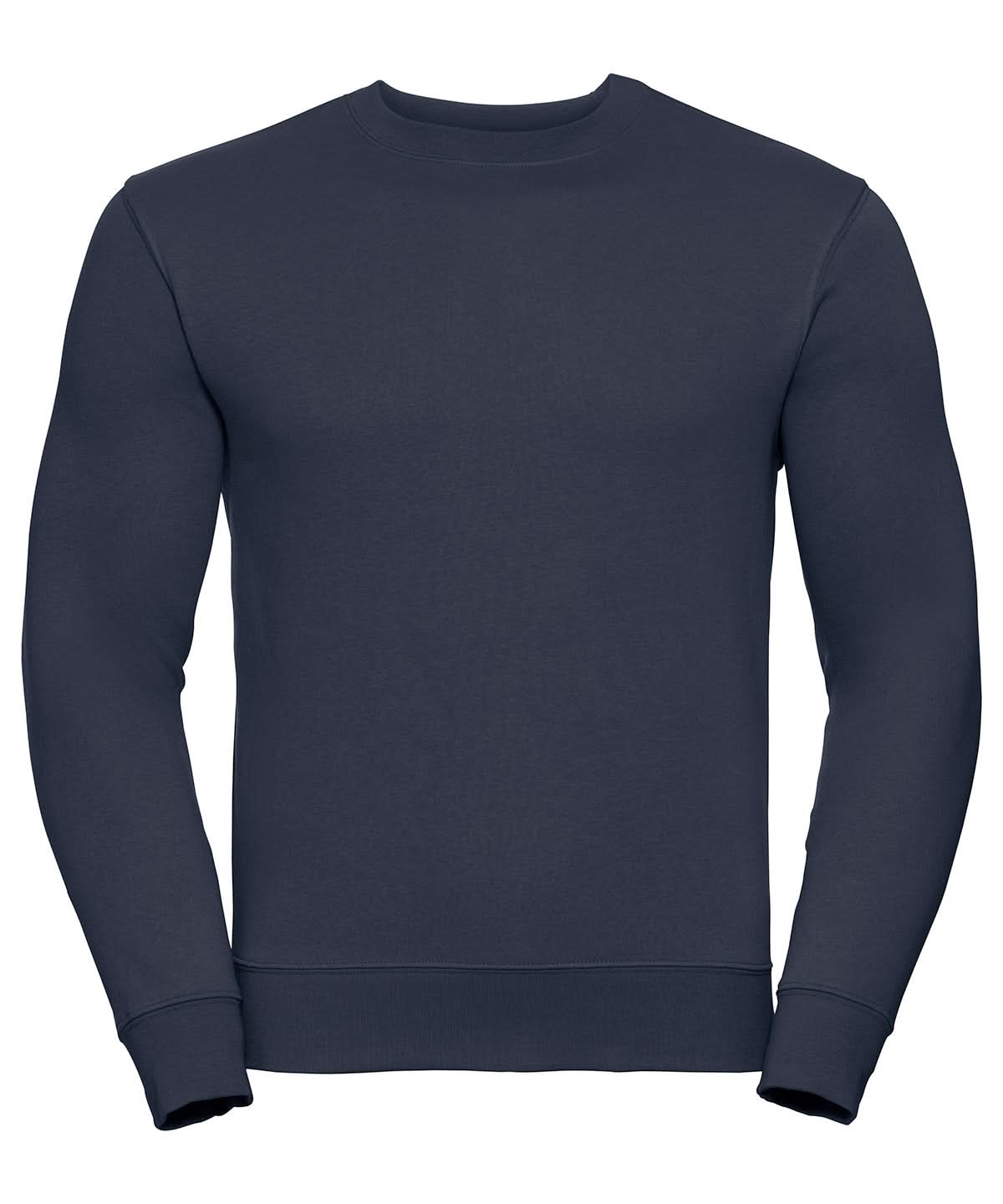 Russell Europe Set in Sleeve Sweatshirt French Navy J262M - French Navy - Customisable Sweatshirts