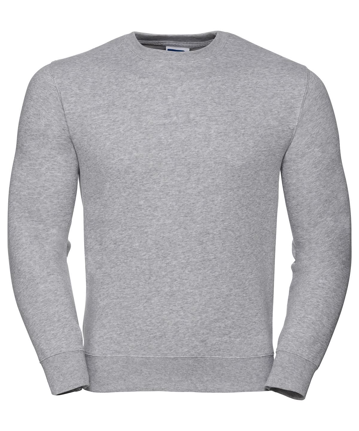 Russell Europe Set in Sleeve Sweatshirt Light Oxford J262M - Light Oxford - Customisable Sweatshirts