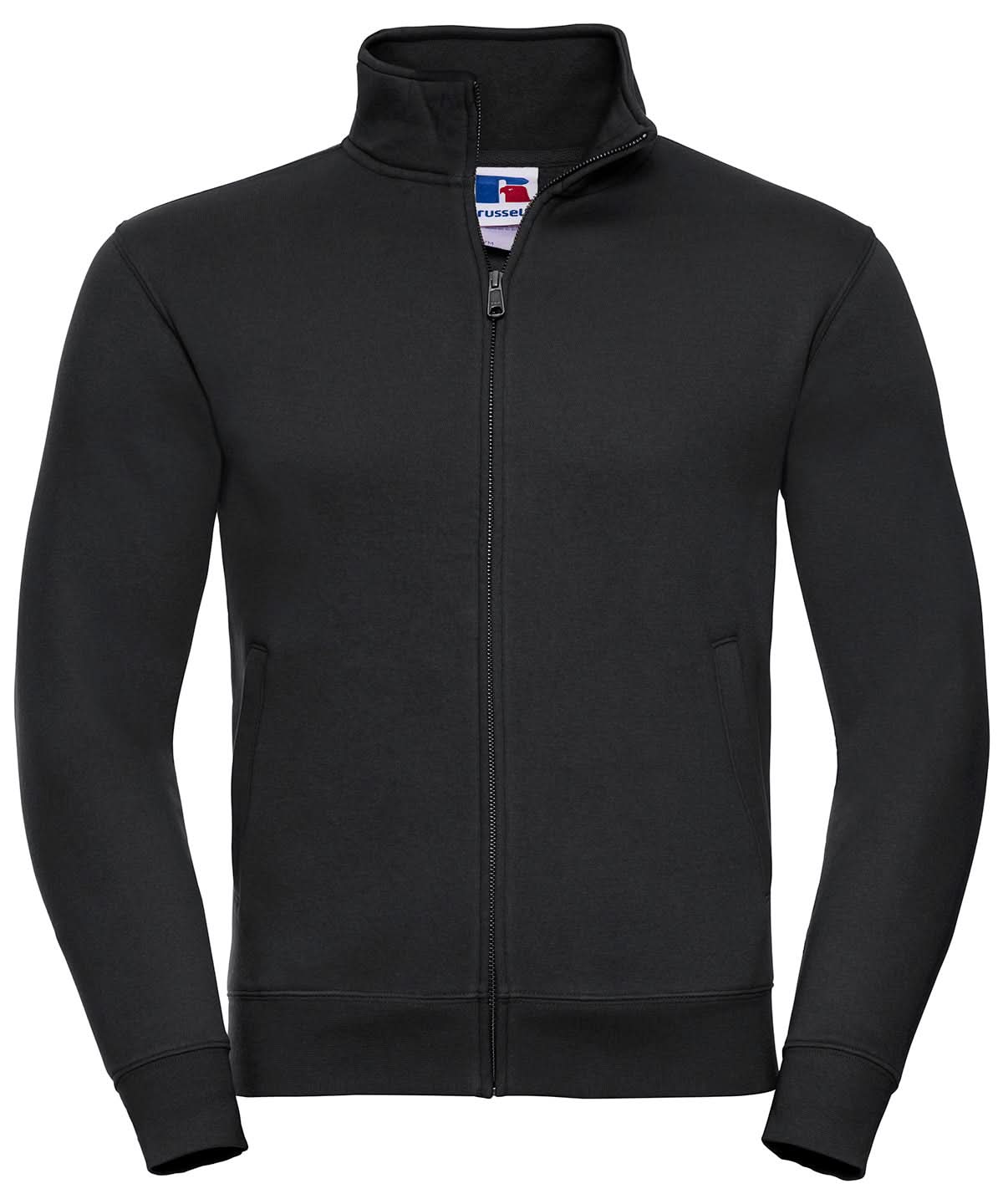 Russell Europe Authentic sweatshirt jacket J267M - Black - Customisable Jackets