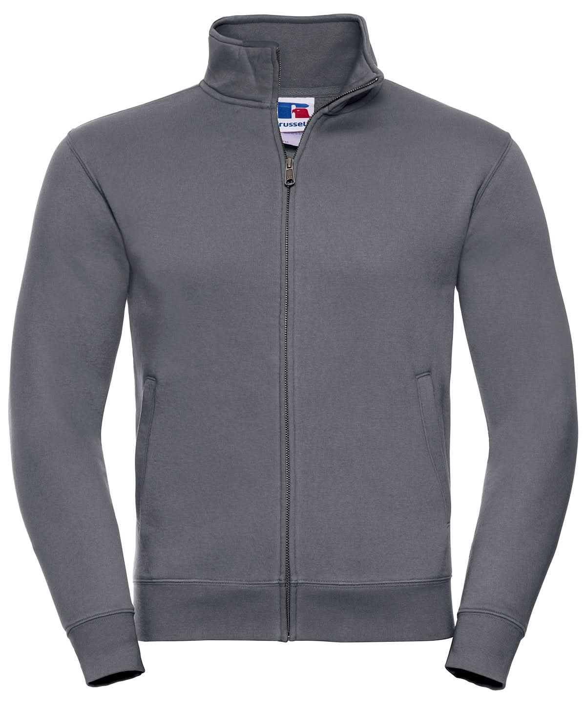 Russell Europe Authentic sweatshirt jacket J267M - Convoy Grey - Customisable Jackets