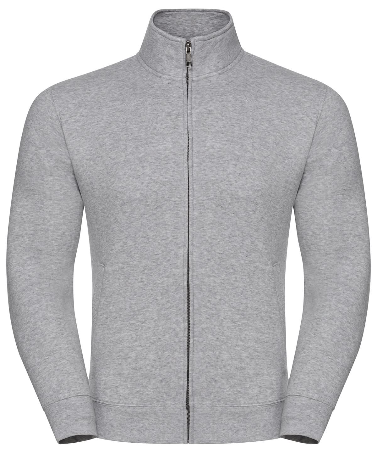 Russell Europe Authentic sweatshirt jacket J267M - Light Oxford - Customisable Jackets