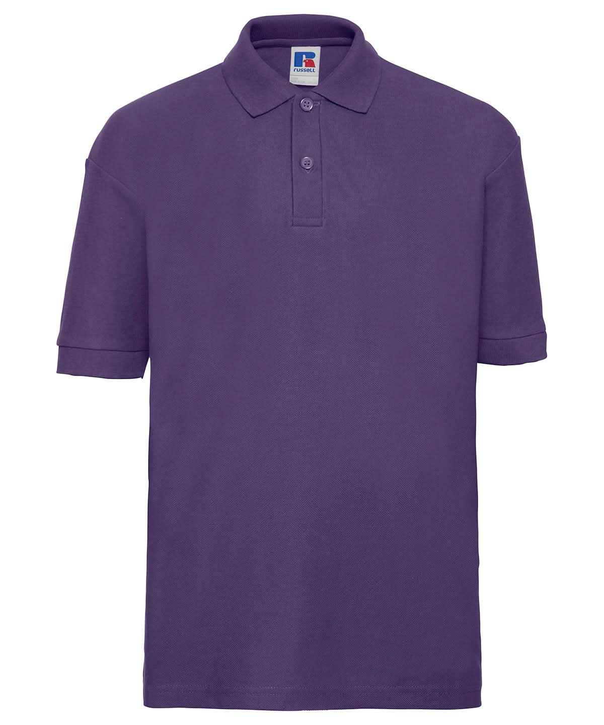 Russell Europe Kids polo shirt J539B - Purple - Customisable Polos