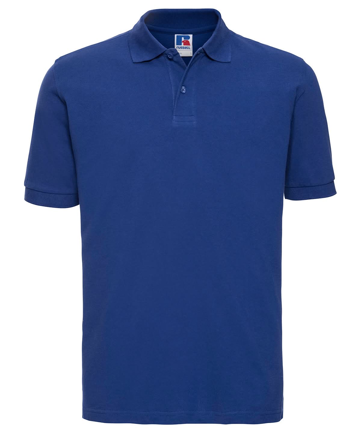 Russell Europe Classic cotton piqu polo J569M - Bright Royal - Customisable Polos