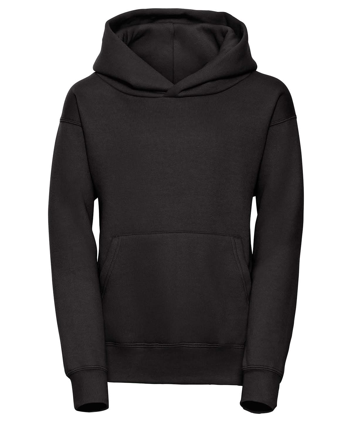 Russell Europe Kids hooded sweatshirt J575B - Black - Customisable Sweatshirts