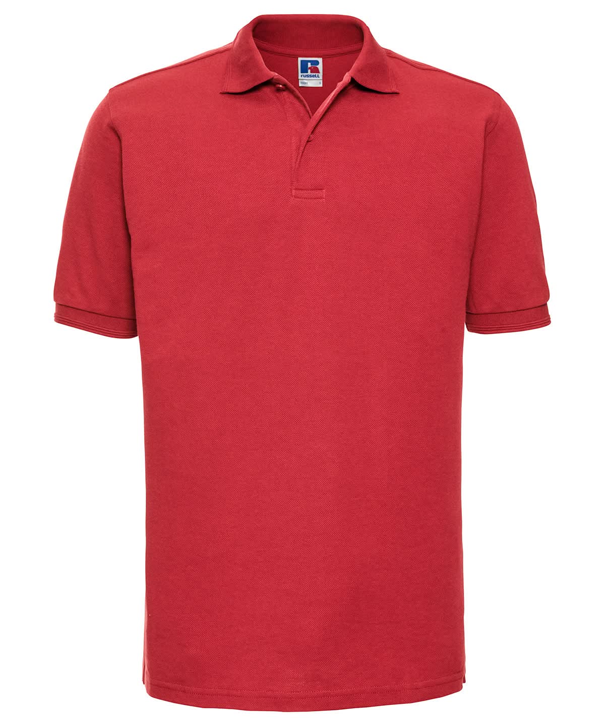 Russell Europe Hard wearing 60C wash polo J599M - Bright Red - Customisable Polos