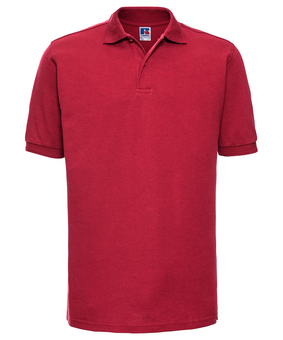 Russell Europe Hard wearing 60C wash polo J599M - Classic Red - Customisable Polos