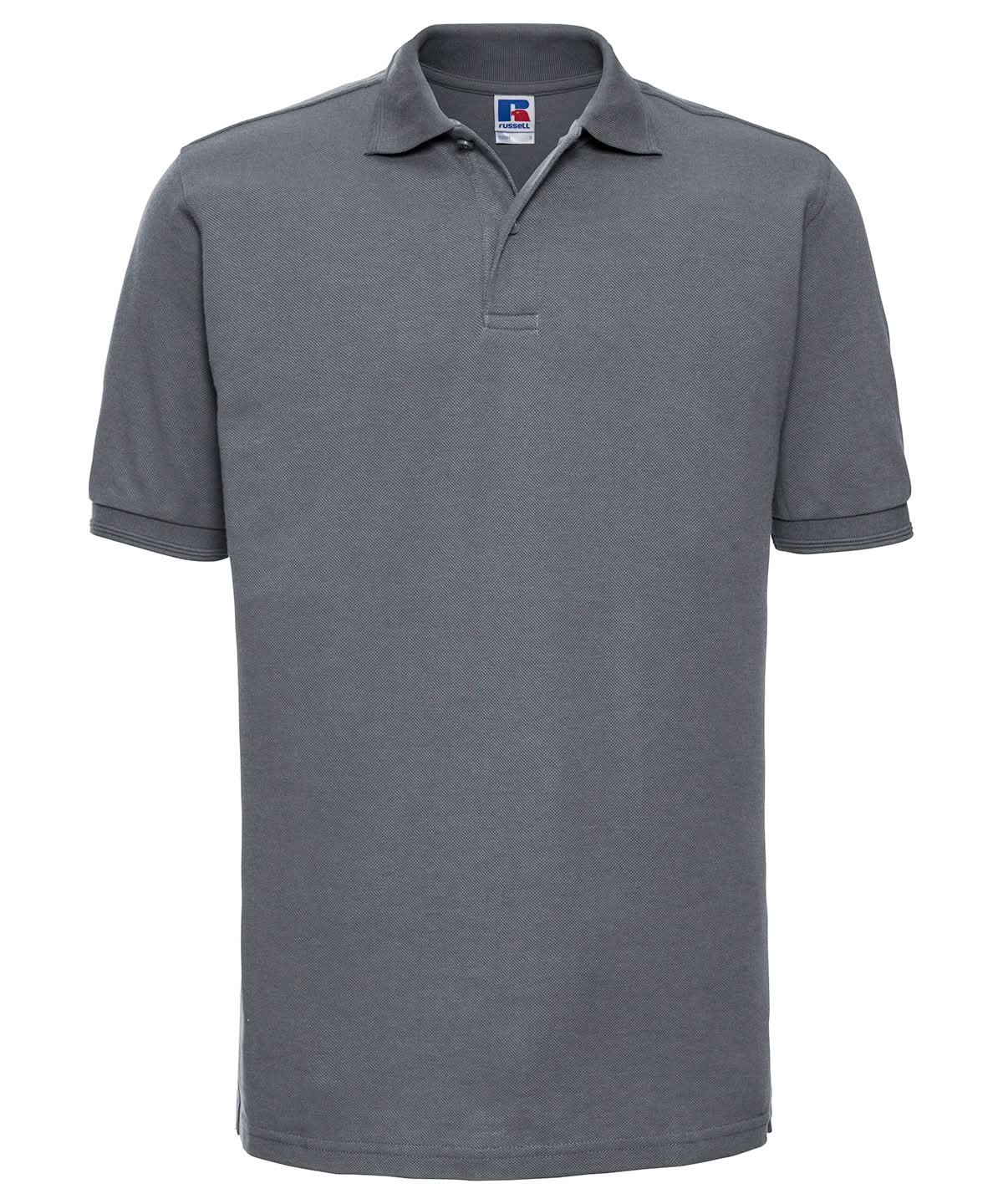 Russell Europe Hard wearing 60C wash polo J599M - Convoy Grey - Customisable Polos