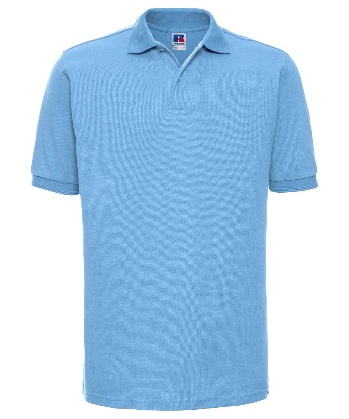 Russell Europe Hard wearing 60C wash polo J599M - Sky - Customisable Polos