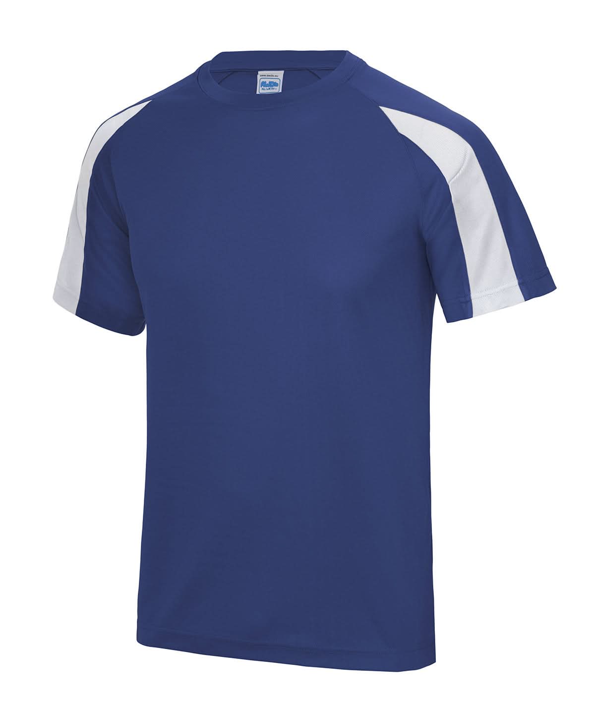 AWDis Just Cool Contrast cool T JC003 - Royal Blue Arctic White - Customisable T-Shirts