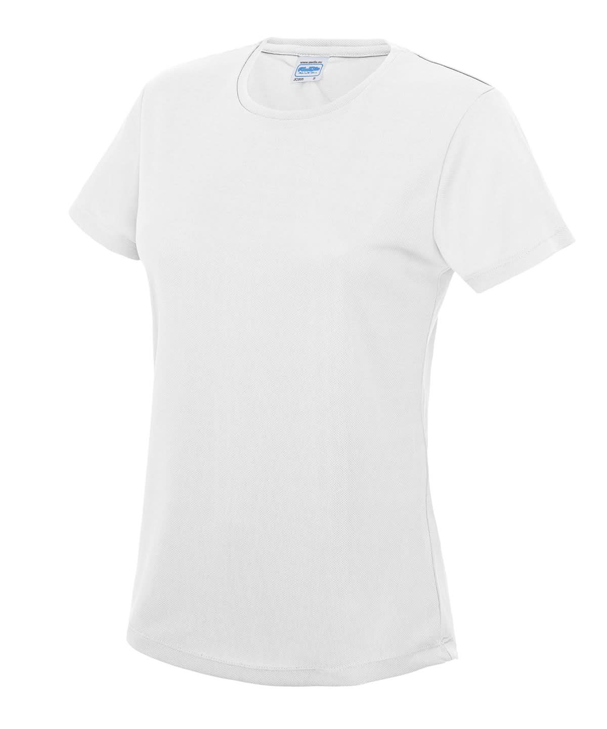 AWDis Just Cool Womens Cool T Arctic White JC005 - Arctic White - Customisable T-Shirts