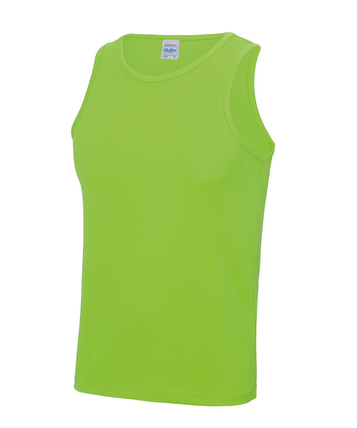 AWDis Just Cool Cool vest JC007 - Electric Green - Customisable Vest